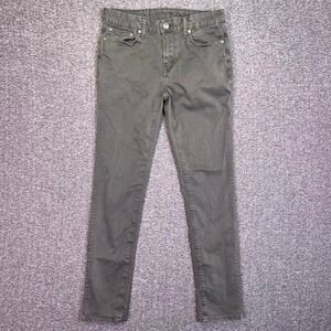 American Eagle Pants Mens 29x30 Gray Skinny Flex Casual Chinos‎ Stretch Preppy